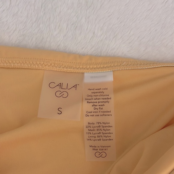 CALIA High Rise Side Tie Bikini Bottom - Picture 3 of 5